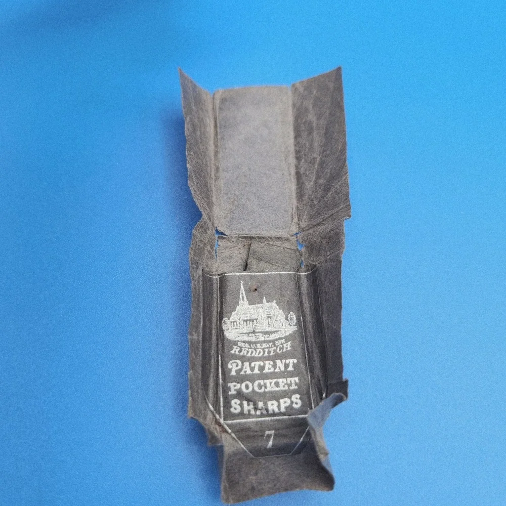 Vintage Watson's Sharps Patent Pockets No. 7 Needle Package - Picture 4 of 6